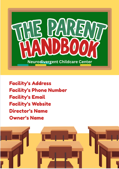 Neurodivergent Childcare Center Parent Handbook