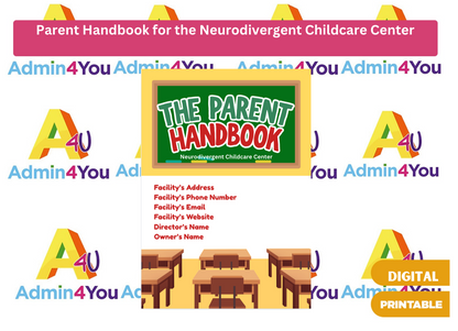 Neurodivergent Childcare Center Parent Handbook