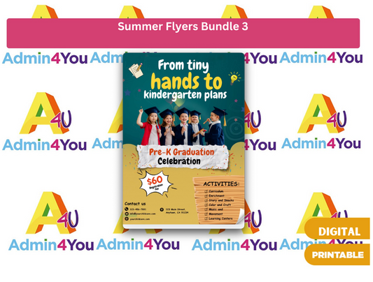Summer Marketing Flyers Bundle 3