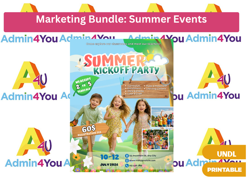 Marketing Bundle: Summer Events