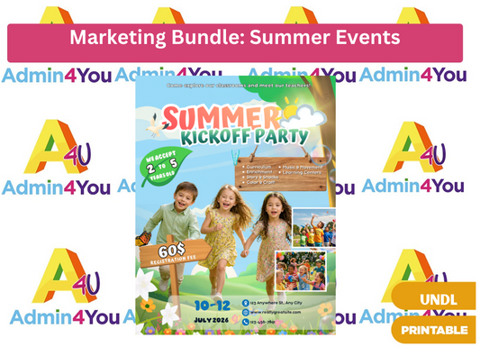 Marketing Bundle: Summer Events