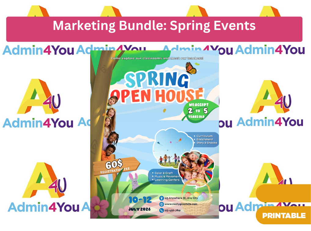 Marketing Bundle: Spring Events