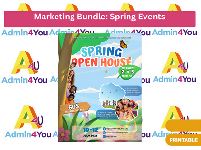 Marketing Bundle: Spring Events
