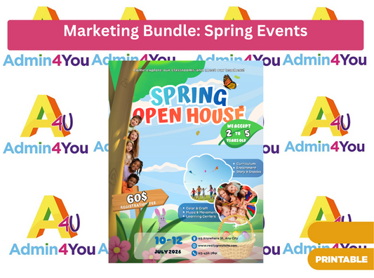 Marketing Bundle: Spring Events