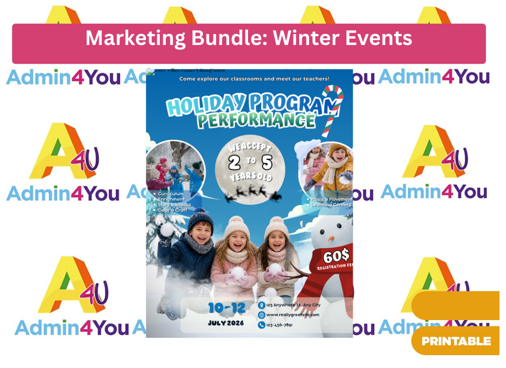 Marketing Bundle: Winter Events