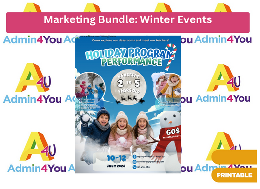 Marketing Bundle: Winter Events
