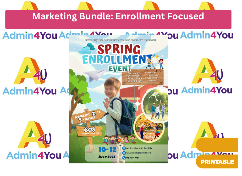Marketing Bundle: Enrollment Focused