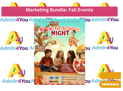 Marketing Bundle: Fall Events