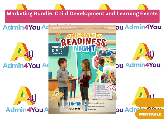 Marketing Bundle: Child Development and Learning Events