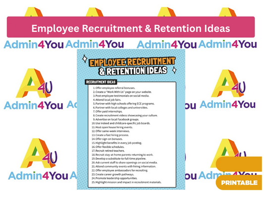 Employee Recruitment and Retention Ideas Toolkit