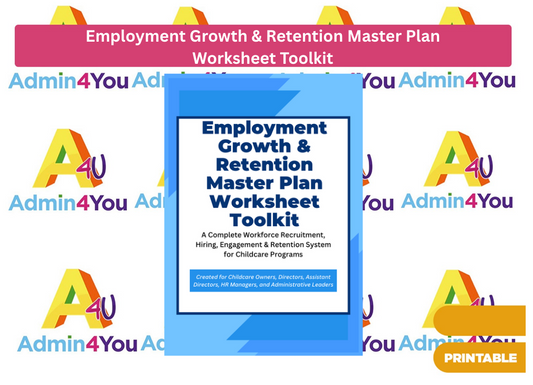 Employment Growth & Retention Master Plan Worksheets