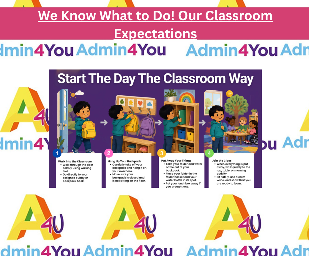 We Know What to Do! Our Classroom Expectations