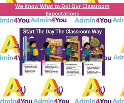 We Know What to Do! Our Classroom Expectations