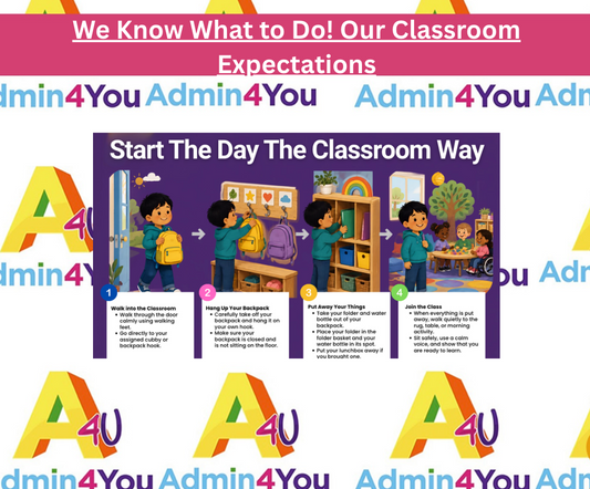We Know What to Do! Our Classroom Expectations