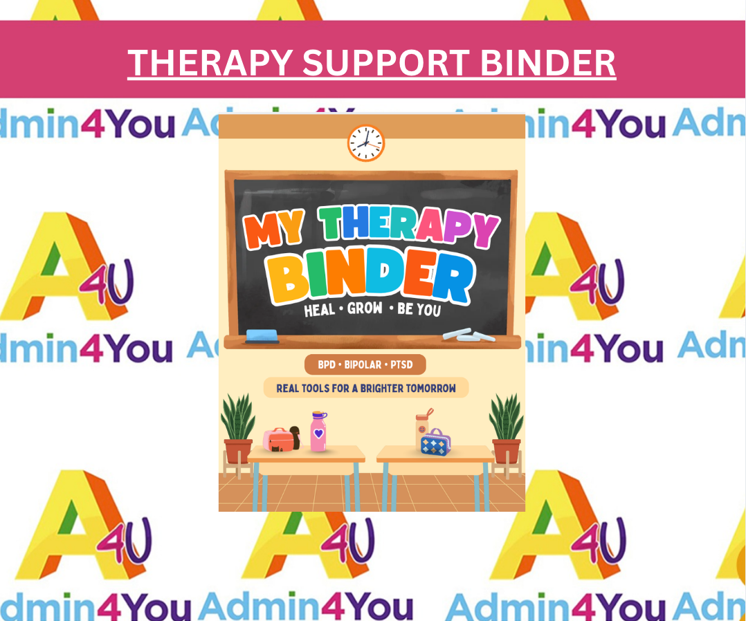 Therapy Support Binder