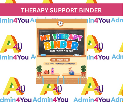 Therapy Support Binder
