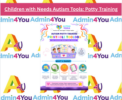 Children with Special Needs - Autism Potty Training Printable Toolbox