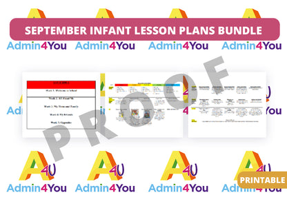 September Infant Lesson Plans