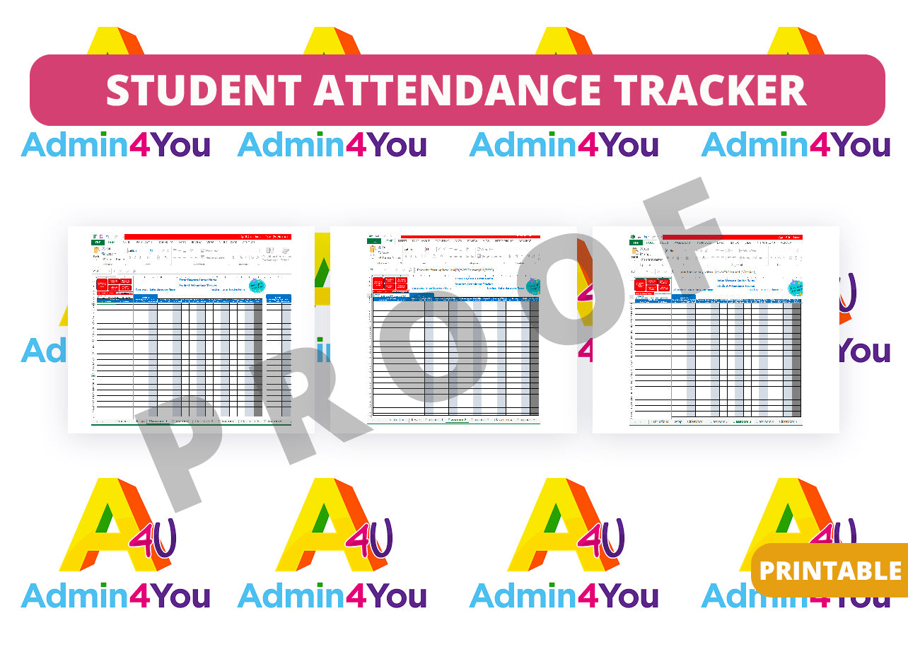 Student Attendance Tracker - 6 Classrooms or Fewer