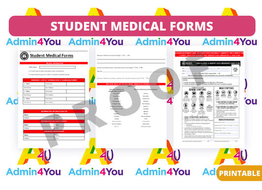 Student Medical Forms