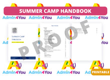 Load image into Gallery viewer, Summer Camp Handbook
