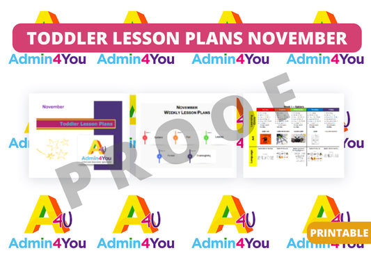 November Toddler Lesson Plans Version 1