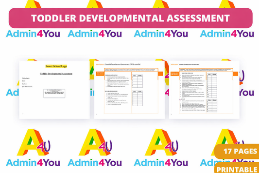 Student Assessment - Toddler