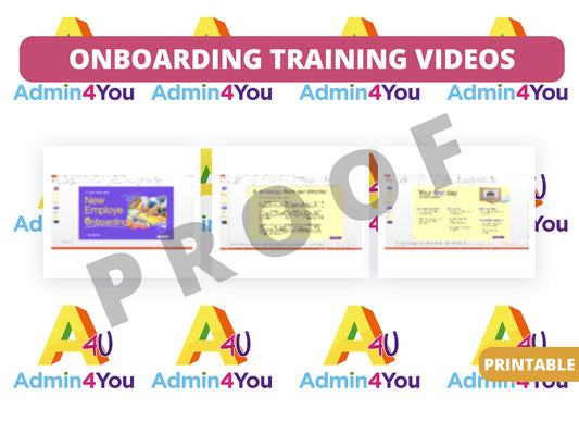 Childcare New Hire Onboarding Presentation Bundle