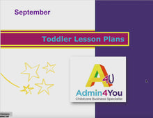 Load and play video in Gallery viewer, Full Year Toddler Curriculum
