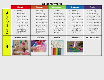 April Toddler Lesson Plans Version 2