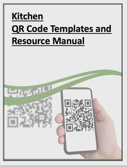 QR Codes for Kitchen Standard Operating Procedures (SOP's)