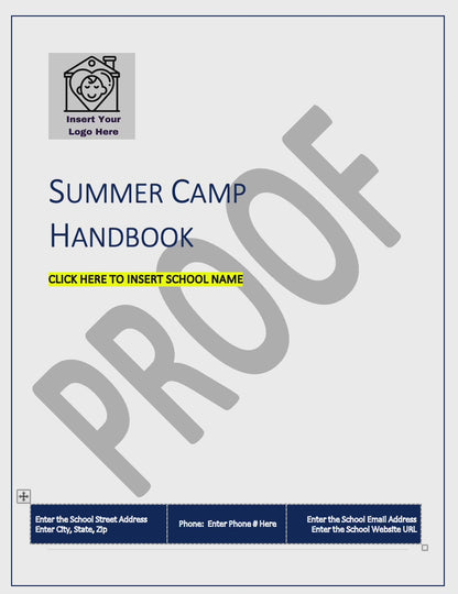 Summer Camp Handbook