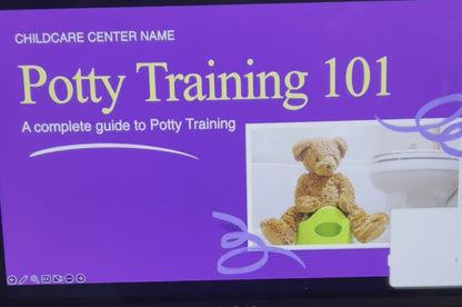 Potty Training Support Presentation