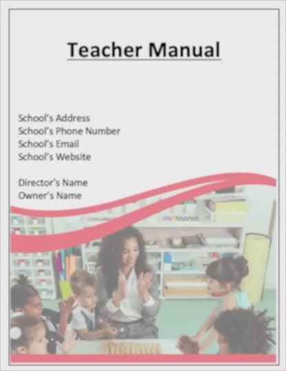 Teacher Manual and Resources