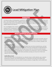 Load and play video in Gallery viewer, Lead Mitigation Plan
