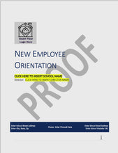 Load and play video in Gallery viewer, New Employee Orientation Binder
