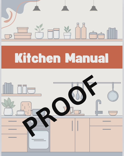 Kitchen Manual Canva