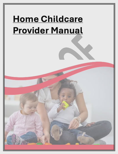 Home Childcare Providers Manual