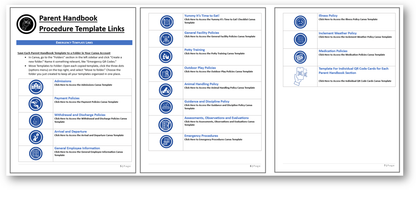 QR Codes for Parent Handbook