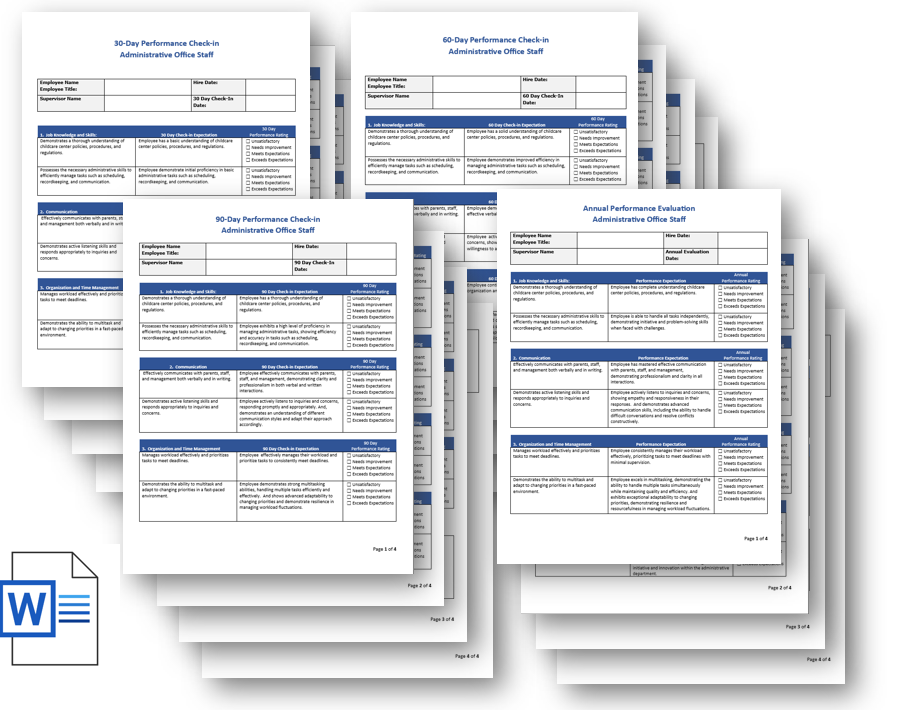 Administrative Office Performance Evaluation