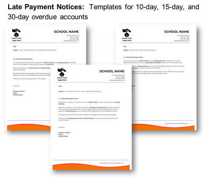 Childcare Tuition Payment and Collections Kit