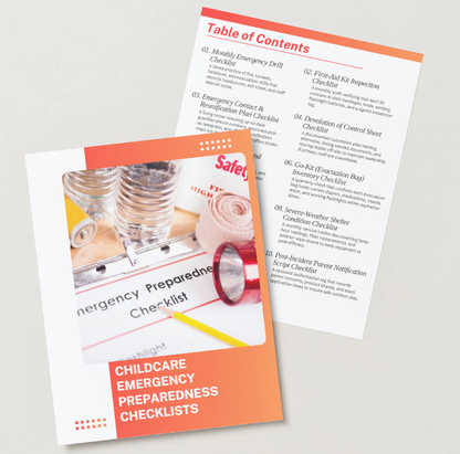 SOP Series: Childcare Emergency Prepared Checklist Bundle