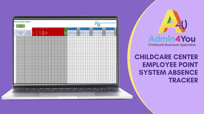 Employee Attendance and Punctuality Point System and Absence Tracker - Excel