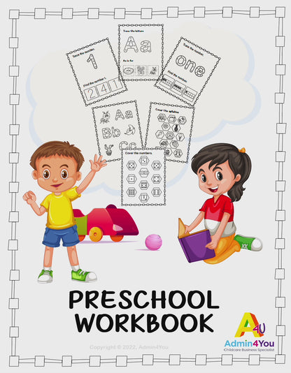 Preschool and Pre-K Workbook