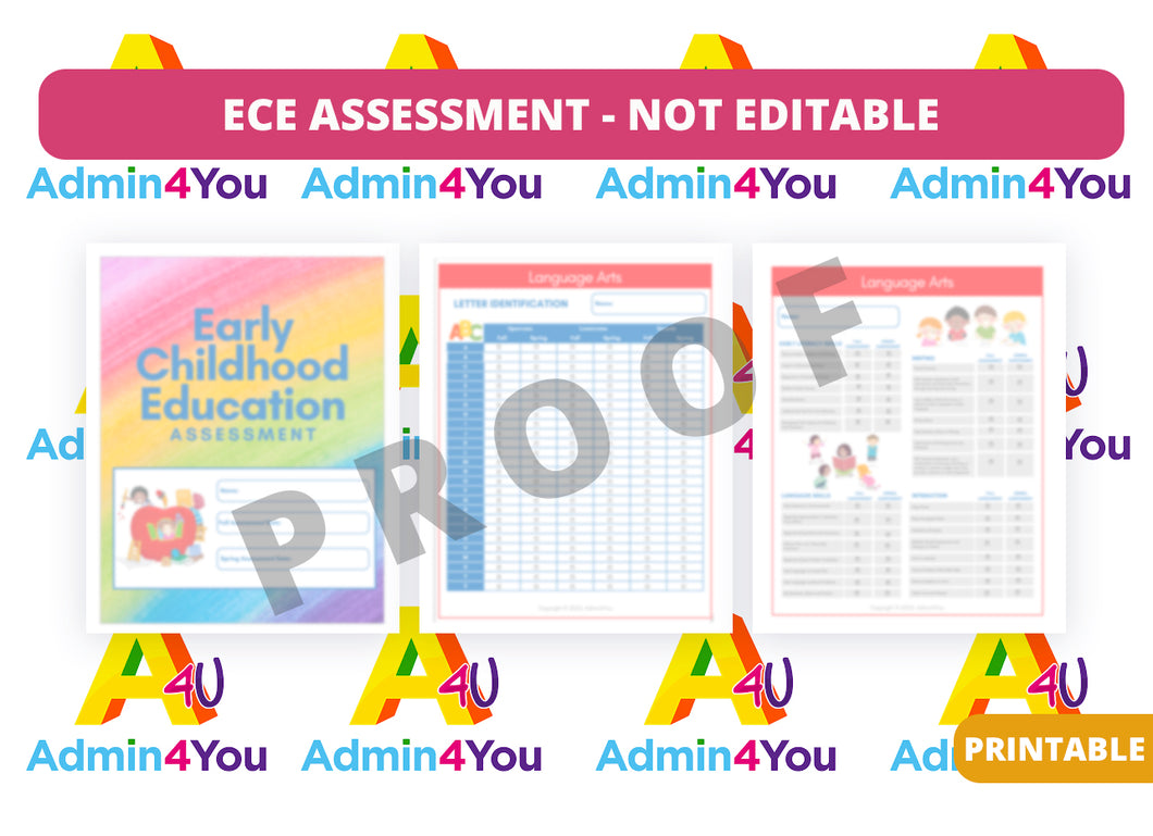 Early Childhood Education Assessment - Printed Version