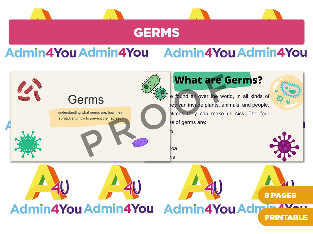 Germ and Illness Presentation for Parents