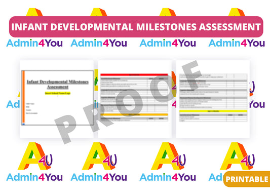 Student Assessment - Infant