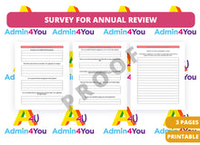 Load image into Gallery viewer, Survey for Annual Review of Program
