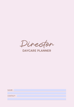 Load image into Gallery viewer, Director Daycare Yearly Planner 2024
