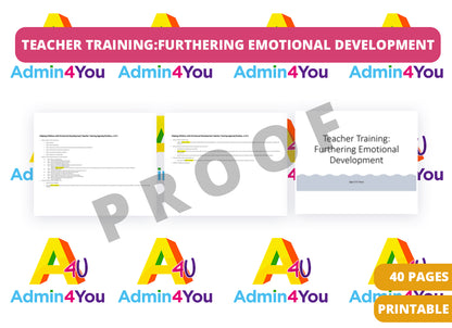 Teacher Training: Furthering Emotional Development